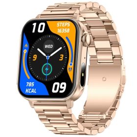   Colmi P80 okosóra pulzusméréssel, véroxigén / alvásméréssel, IP67, acél arany