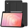 Tech-Protect Sc Pen Samsung Galaxy Tab S11 oldalra nyíló, kitámasztható mappa tok ceruza tartóval, fekete