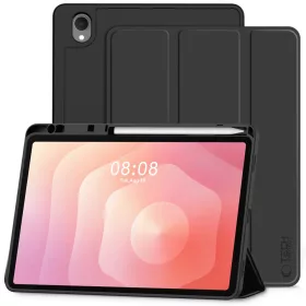   Tech-Protect Sc Pen Samsung Galaxy Tab S11 oldalra nyíló, kitámasztható mappa tok ceruza tartóval, fekete