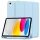 Tech-Protect Sc Pen Apple iPad 11 2025 / 10.9 2022 oldalra nyíló, kitámasztható mappa tok ceruza tartóval, világoskék