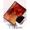 Tech-Protect Sc Pen Apple iPad 10.2 (2019 / 2020 / 2021) oldalra nyíló, kitámasztható mappa tok ceruza tartóval, rózsaszín