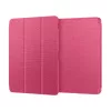 Tech-Protect Sc Pen Canvas Apple iPad 11 2025 / 10.9 2022 oldalra nyíló, kitámasztható mappa tok ceruza tartóval, magenta