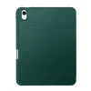 Tech-Protect Sc Pen Canvas Apple iPad 11 2025 / 10.9 2022 oldalra nyíló, kitámasztható mappa tok ceruza tartóval, zöld