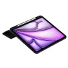 Tech-Protect Sc Pen Apple iPad Air 13 (2024 / 2025) oldalra nyíló, kitámasztható mappa tok ceruza tartóval, fekete