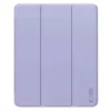 Tech-Protect Sc Pen Apple iPad Air 13 (2024 / 2025) oldalra nyíló, kitámasztható mappa tok ceruza tartóval, lila