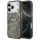 Guess Python Pattern Apple iPhone 17 Pro Max hátlap tok kameravédő peremmel, MagSafe, kígyó minta, barna-arany