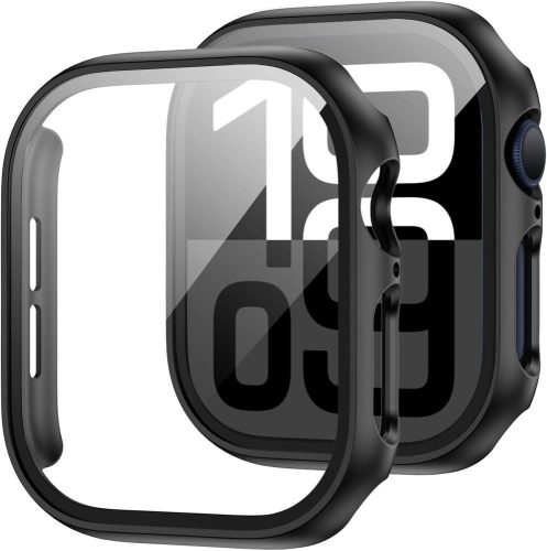 Tech-Protect Defense360 Apple Watch 11 / Watch 10 42mm ütésálló tok kijelzővédelemmel, fekete