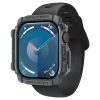 Spigen Rugged Armor Apple Watch 11 / Watch 10 46mm tok, Dark Grey, szürke