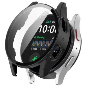   Tech-Protect Defense360 Samsung Galaxy Watch7 (44mm) ütésálló tok kijelzővédelemmel, fekete