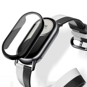   Tech-Protect Defense360 Xiaomi Smart Band 9 ütésálló tok kijelzővédelemmel, fekete