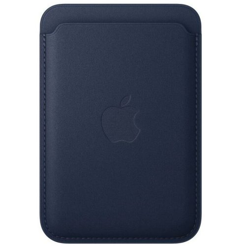 Apple iPhone FineWoven Wallet Magsafe gyári bőr kártyatartó, kék