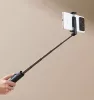 Xiaomi Mini selfie bot / selfie stick vezeték nélküli / bluetooth távirányítóval, kompakt, hordozható, fekete