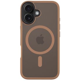   Tactical MagForce Hyperstealth Apple iPhone 16 Magsafe hátlap tok, fekete/barna