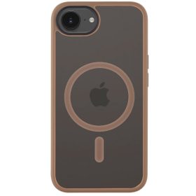   Tactical MagForce Hyperstealth Apple iPhone 17e / iPhone 16e Magsafe hátlap tok, fekete/barna