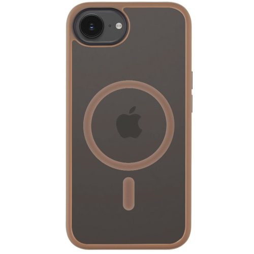 Tactical MagForce Hyperstealth Apple iPhone 17e / iPhone 16e Magsafe hátlap tok, fekete/barna