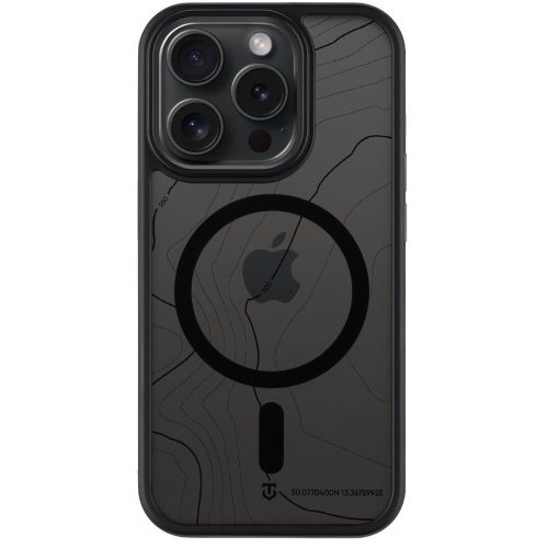 Tactical MagForce Hyperstealth Sika Apple iPhone 15 Pro MagSafe tok, fekete