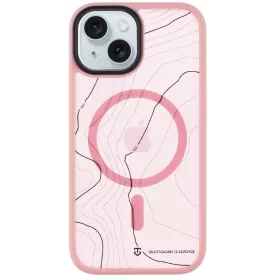   Tactical MagForce Hyperstealth Sika Apple iPhone 15 MagSafe tok, rózsaszín