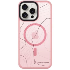   Tactical MagForce Hyperstealth Sika Apple iPhone 15 Pro MagSafe tok, rózsaszín