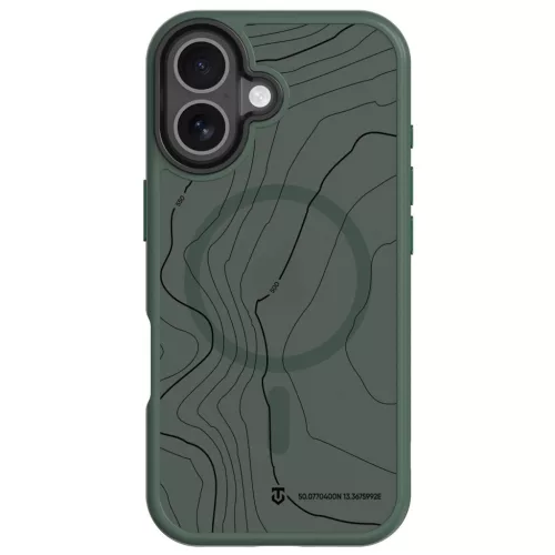 Tactical MagForce Hyperstealth Sika Apple iPhone 16 MagSafe tok, zöld