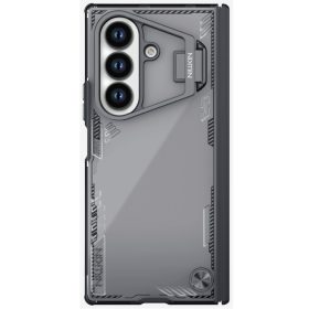   Nillkin Iceblade Prop Samsung Galaxy Z Fold 7 tok kitámasztóval, fekete-átlátszó