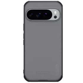   Nillkin Super Frosted PRO Google Pixel 10 / 10 Pro műanyag hátlap tok, átlátszó-fekete