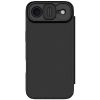 Nillkin Qin Pro Apple iPhone Air (2025) bőr flip tok, fekete
