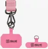 OBAL:ME NeckTag Ribbon Rope nyakba / vállra akasztható univerzális telefontartó, rózsaszín
