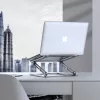 Tech-Protect ULS400 állítható / összecsukható univerzális asztali laptop tartó, ezüst