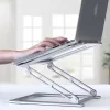 Tech-Protect ULS400 állítható / összecsukható univerzális asztali laptop tartó, ezüst