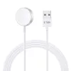 Tech-Protect UltraBoost Magnetic Apple Watch töltő USB-A kábellel, 120cm, fehér