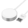 Tech-Protect UltraBoost Magnetic Apple Watch töltő USB-A kábellel, 120cm, fehér