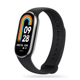   Tech-Protect IconBand Xiaomi Mi Smart Band 10 / Band 9 / Band 8 szilikon szíj, fekete