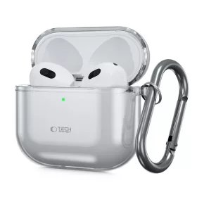   Tech-Protect FlexAir Apple AirPods 4 tok karabinerrel, szürke