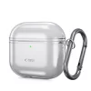 Tech-Protect FlexAir Apple AirPods 4 tok karabinerrel, szürke