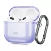 Tech-Protect FlexAir Apple AirPods 4 tok karabinerrel, lila