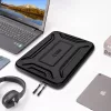 Tech-Protect Kevlar Pro strapabíró laptop táska / tartó, megerősített peremmel, 15-16col, fekete