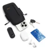 Tech-Protect M6 univerzális tartó / táska, futáshoz / sportoláshoz / túrázáshoz, fekete-narancs