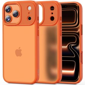   Tech-Protect Magmat Apple iPhone 17 Pro hátlap tok, Matte Cosmic, narancs