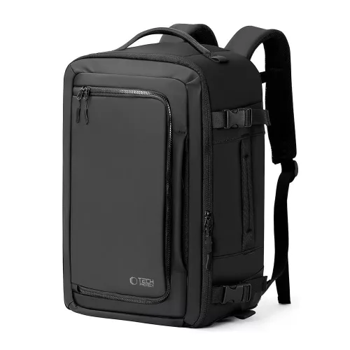 Tech-Protect Defender S50 utazó táska, Ryanair / Wizzair kompatibilis, 20L, 40x20x25cm, fekete