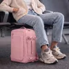 Tech-Protect Defender S50 utazó táska, Ryanair / Wizzair kompatibilis, 20L, 40x20x25cm, rózsaszín