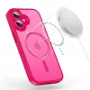 Tech-Protect Magmat Apple iPhone 16 hátlap tok, MagSafe, Blazing Pink, rózsaszín