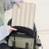 Tech-Protect Puffy univerzális laptop táska / tartó, ütéscsillapító habréteggel, plüss béléssel, 13-14col, bézs