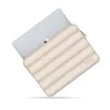 Tech-Protect Puffy univerzális laptop táska / tartó, ütéscsillapító habréteggel, plüss béléssel, 15-16col, bézs