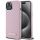 Karl Lagerfeld FW Metal Plate iPhone 15 hátlap tok kameravédelemmel, MagSafe, rózsaszín-ezüst