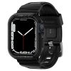 Spigen Rugged Armor Pro Apple Watch 9 / 8 / 7 / 6 / SE ( 3 / 2 / 1 Gen) 44mm / 45mm tok, fekete