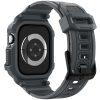 Spigen Rugged Armor Pro 2 Apple Watch 10-11 (46 mm) szíj / tok, Dark Gray, sötétszürke