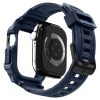 Spigen Rugged Armor Pro 2 Apple Watch 10-11 (46 mm) szíj / tok, Navy Blue, sötétkék