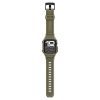 Spigen Rugged Armor Pro 2 Apple Watch 10-11 (46 mm) szíj / tok, Vintage Khaki, zöld