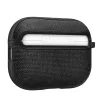 Spigen Urban Fit Apple AirPods Pro 3 tok, karabinerrel, Black, fekete