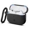 Spigen Vault Apple AirPods Pro 3 tok, karabinerrel, Matte Black, fekete
